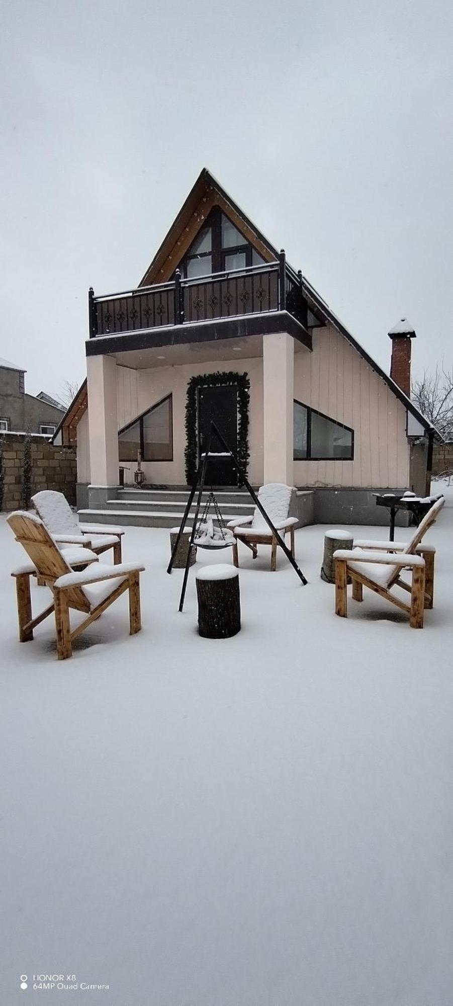 Qusar-A-Frame Villa Exteriör bild