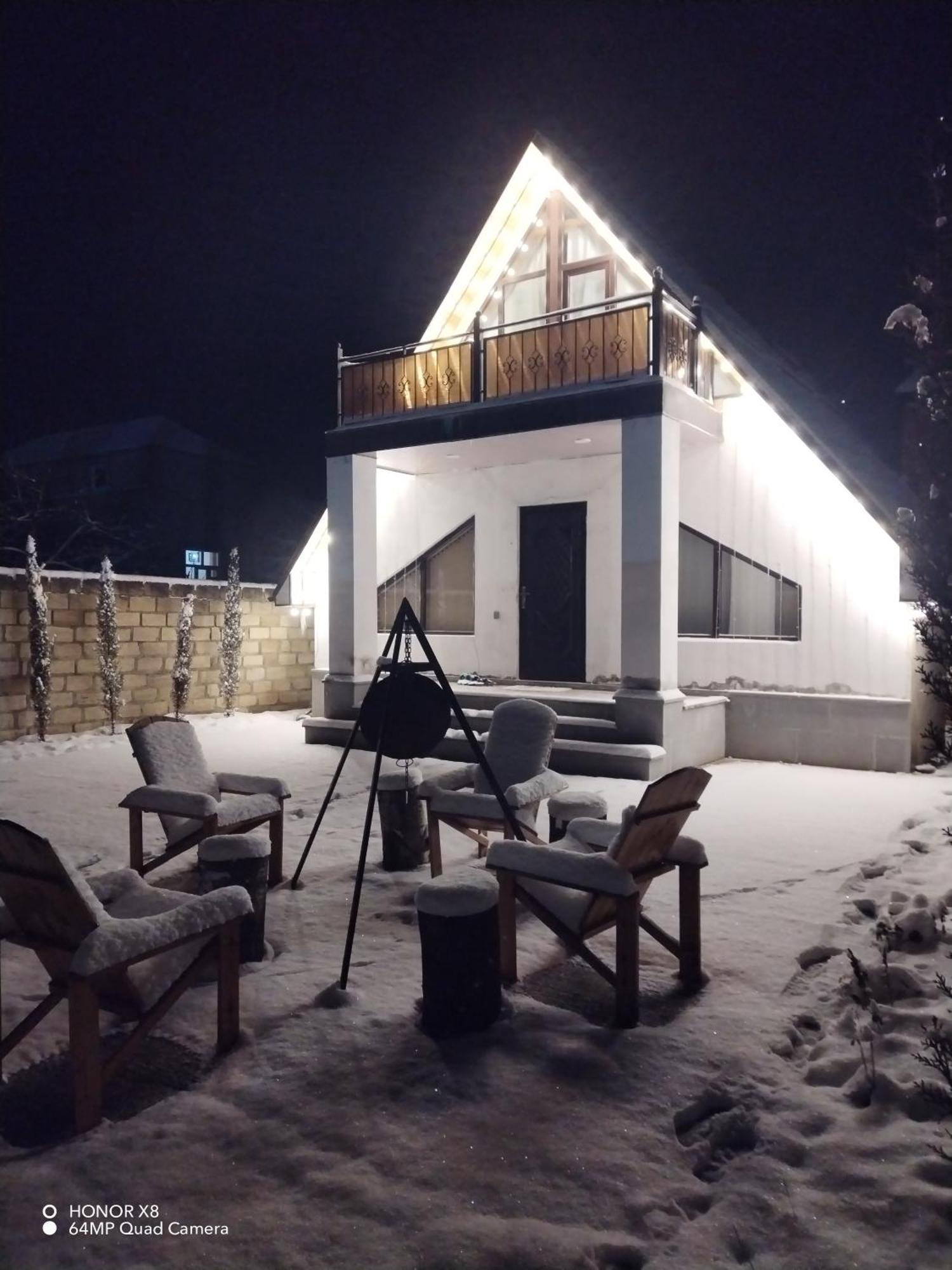 Qusar-A-Frame Villa Exteriör bild